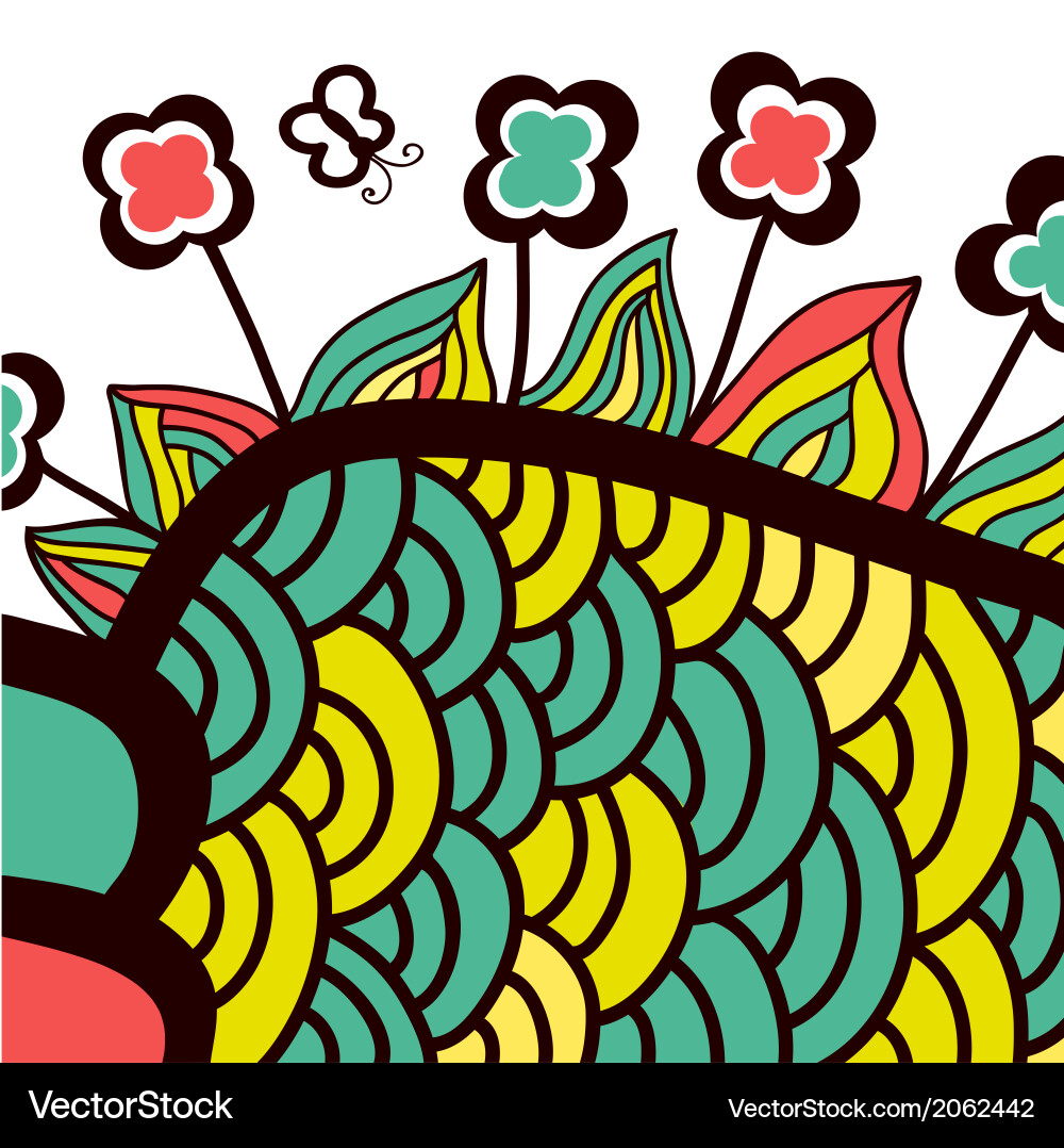 Abstract pattern vector image
