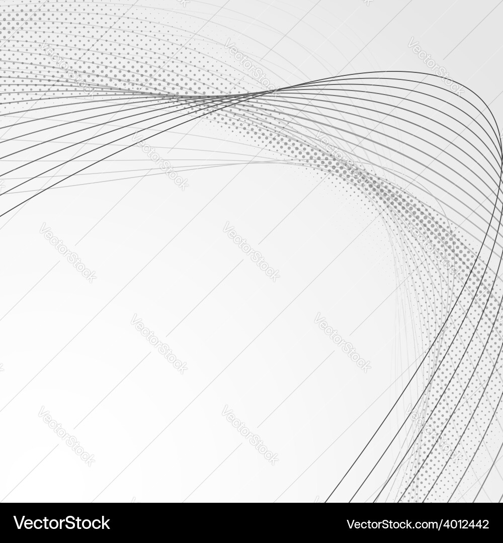Abstract Wave Line Backdrop vector image