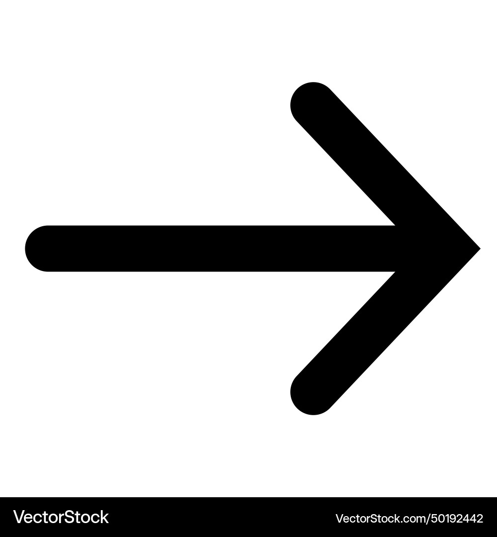 Arrow icon modern simple or cursor Arrow icon modern simple or cursor vector image