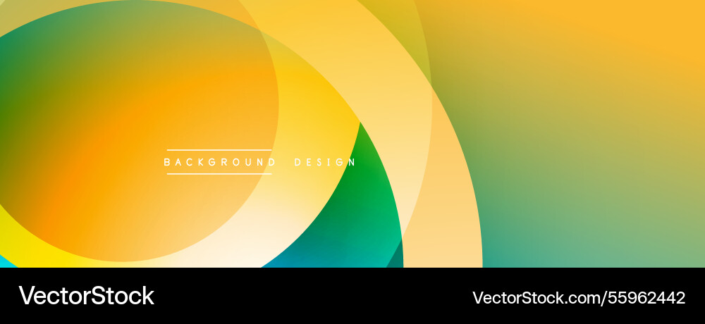 Background design with overlapping circular Background design with overlapping circular Vector Image