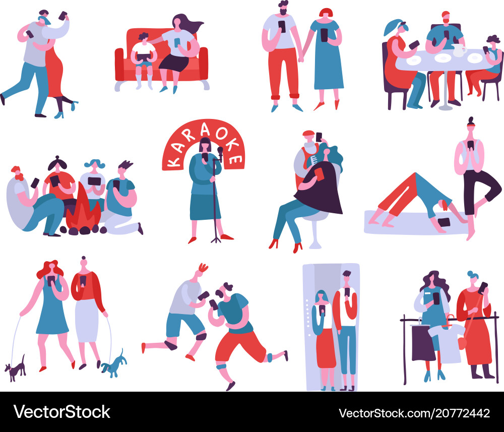 Gadget Dependency vector image