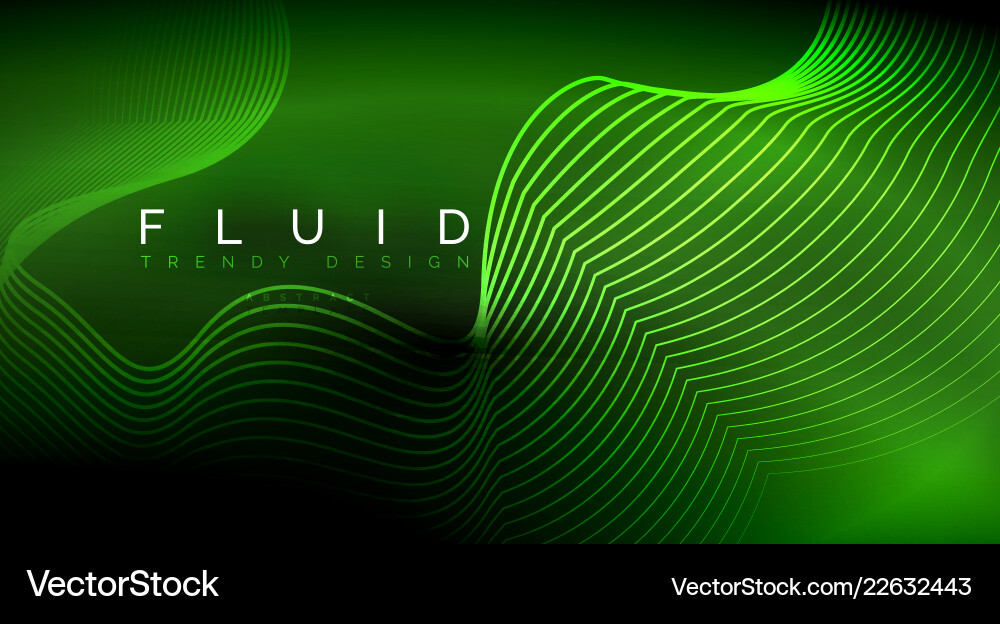 Digital flowing wave particles abstract background Digital flowing wave particles abstract background Vector Image
