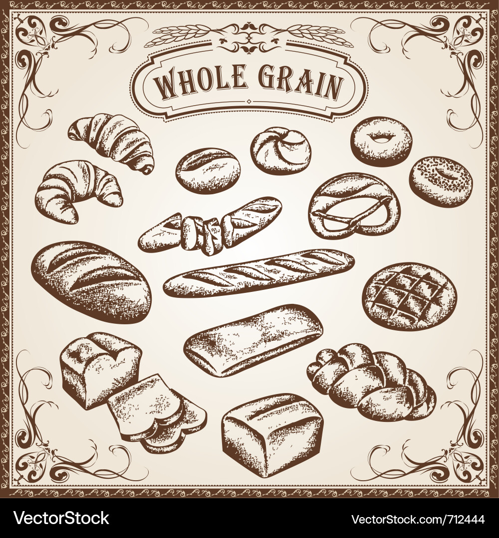 Peasant Bread Vector Images (over 160)