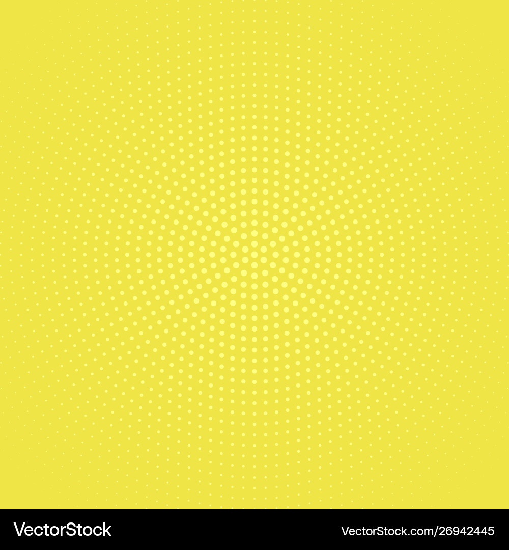 Abstract halftone round dot pattern background vector image