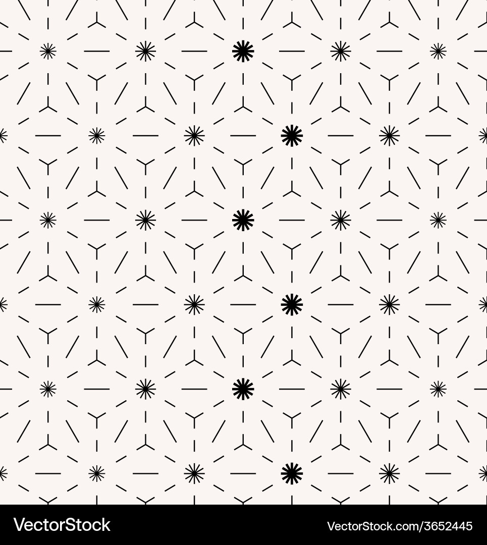 Abstract minimal seamless geometrical pattern vector image