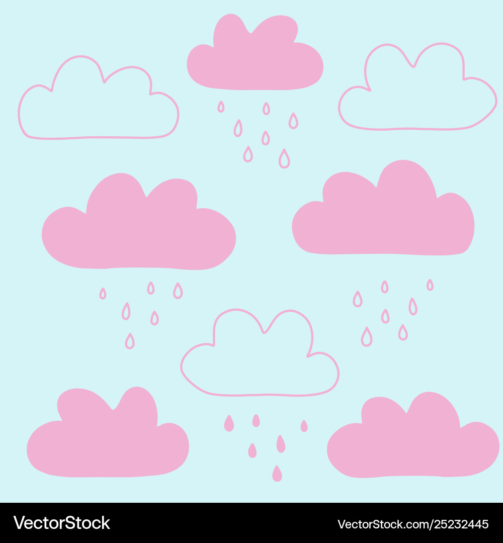 Background with abstract cloud shapes Background with abstract cloud shapes vector image