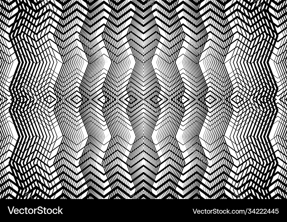 Repeatable and tileable grid mesh zig-zag Repeatable and tileable grid mesh zig-zag vector image