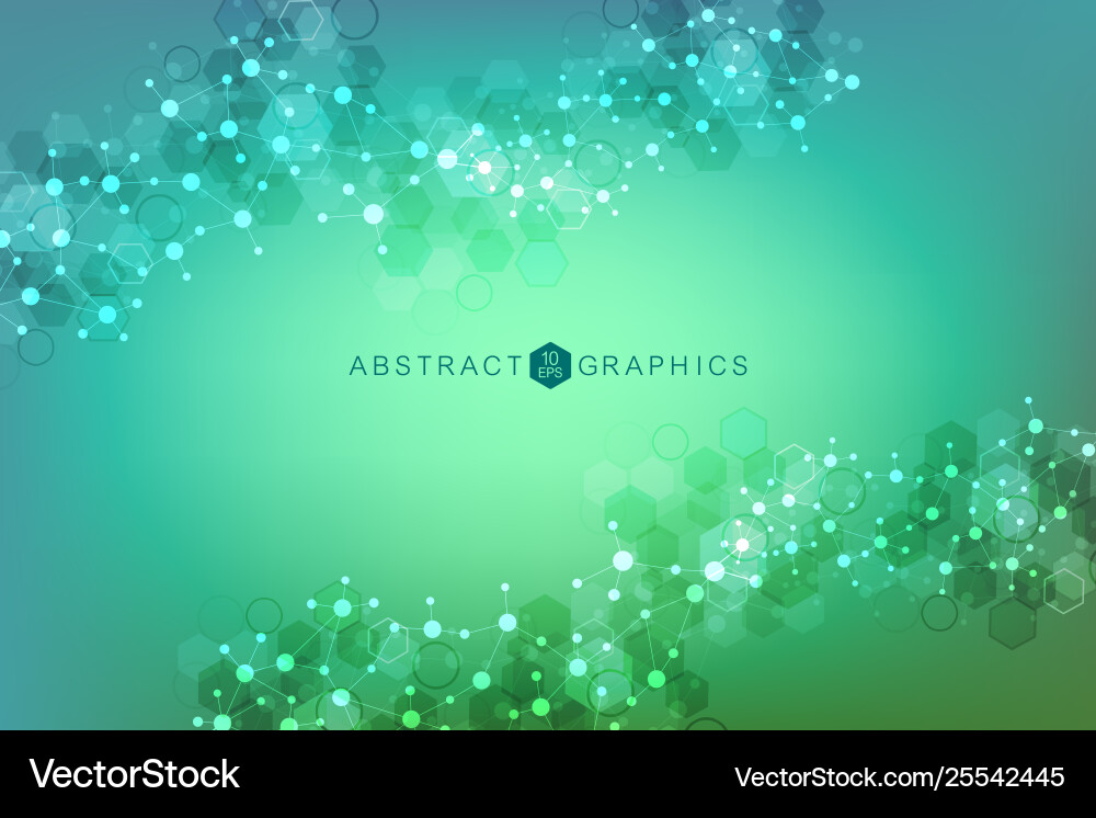 Science network pattern connecting lines and dots Science network pattern connecting lines and dots vector image