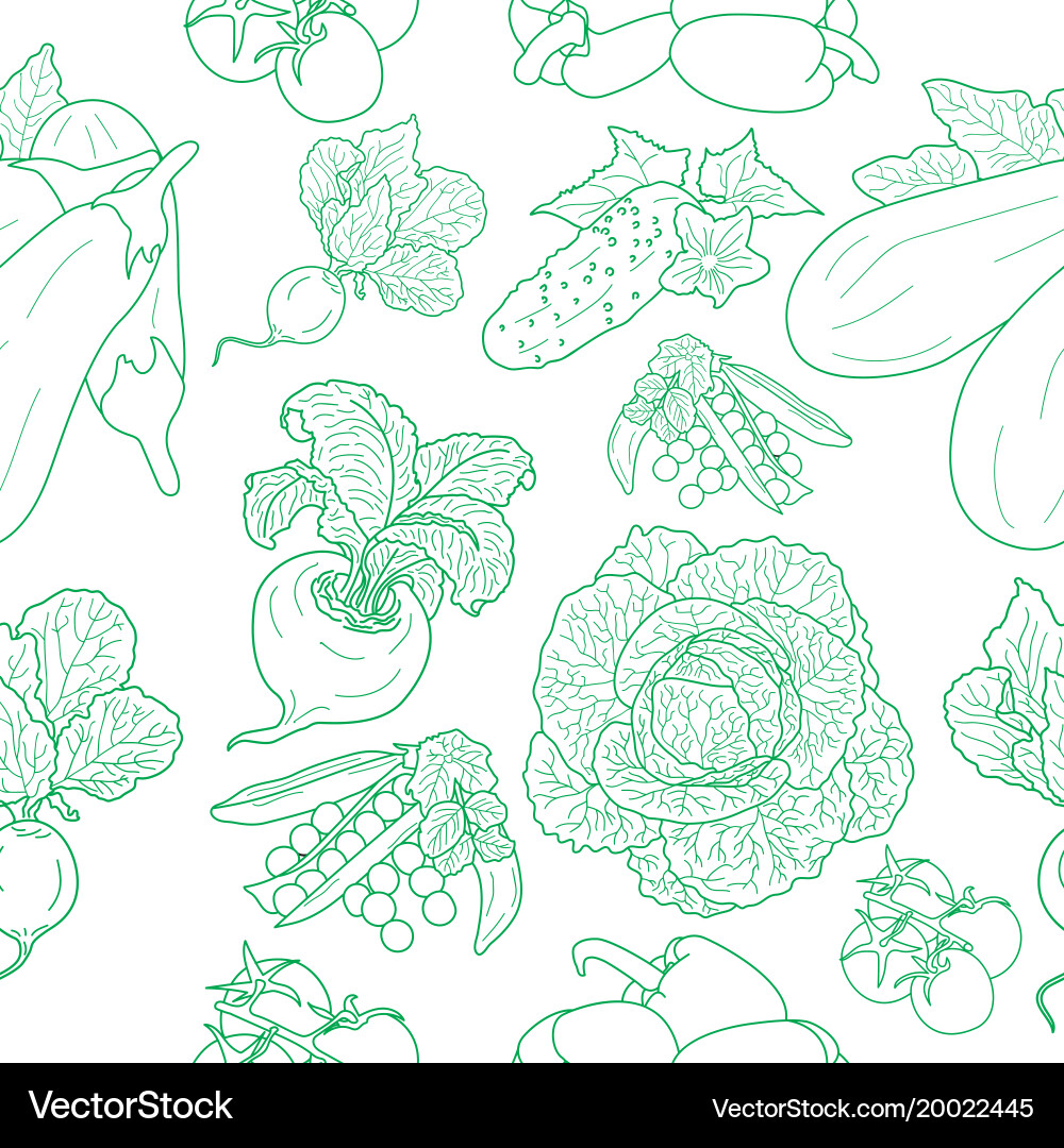 Seamless pattern of various doodles Vector Image