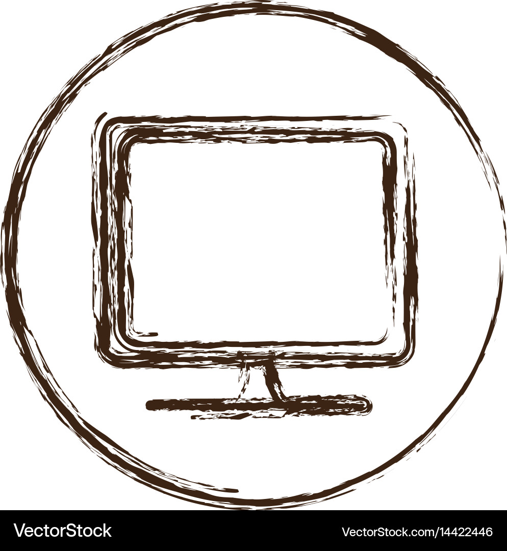 Computer icon image vector image