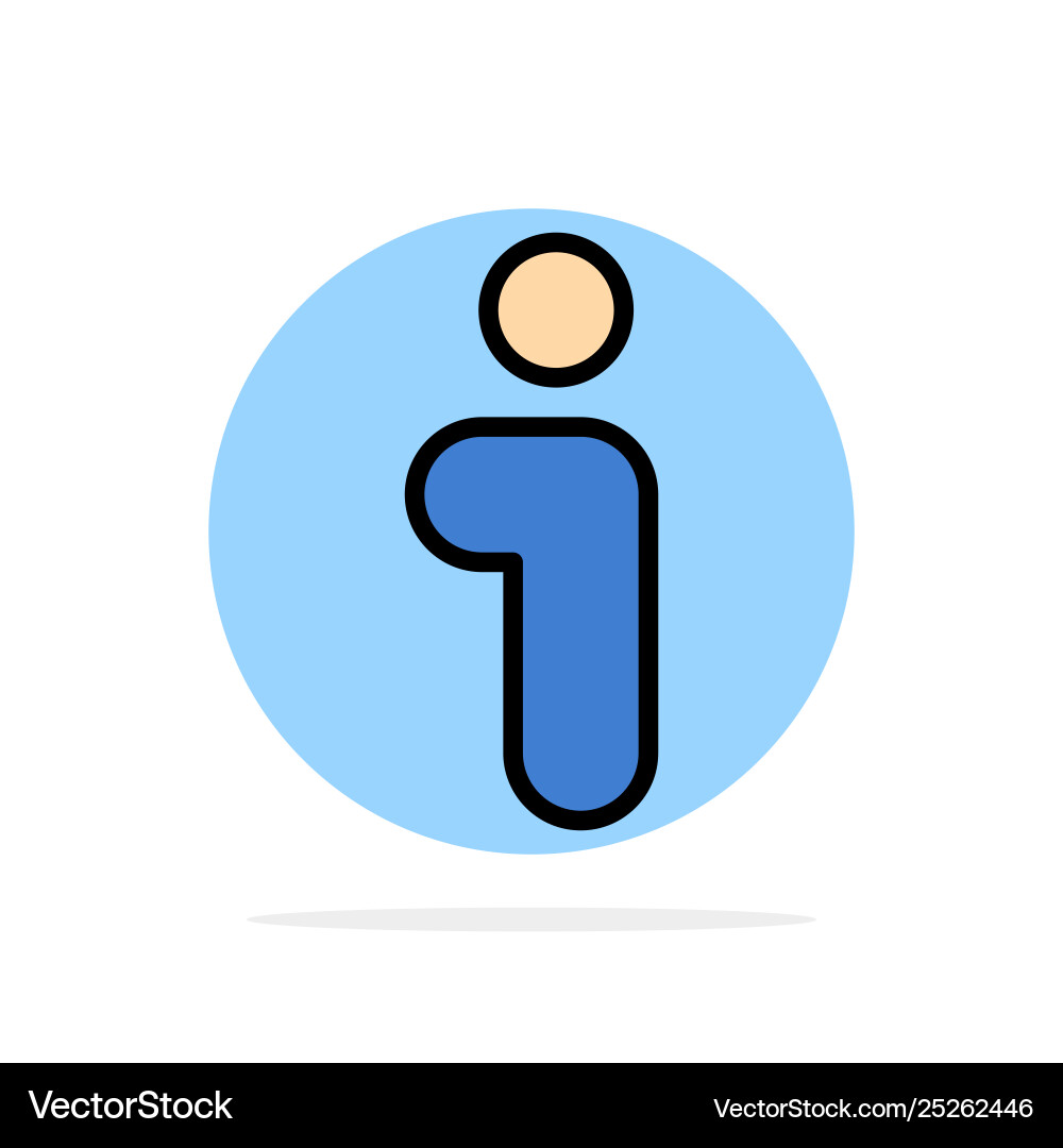 I info information interface abstract circle I info information interface abstract circle vector image