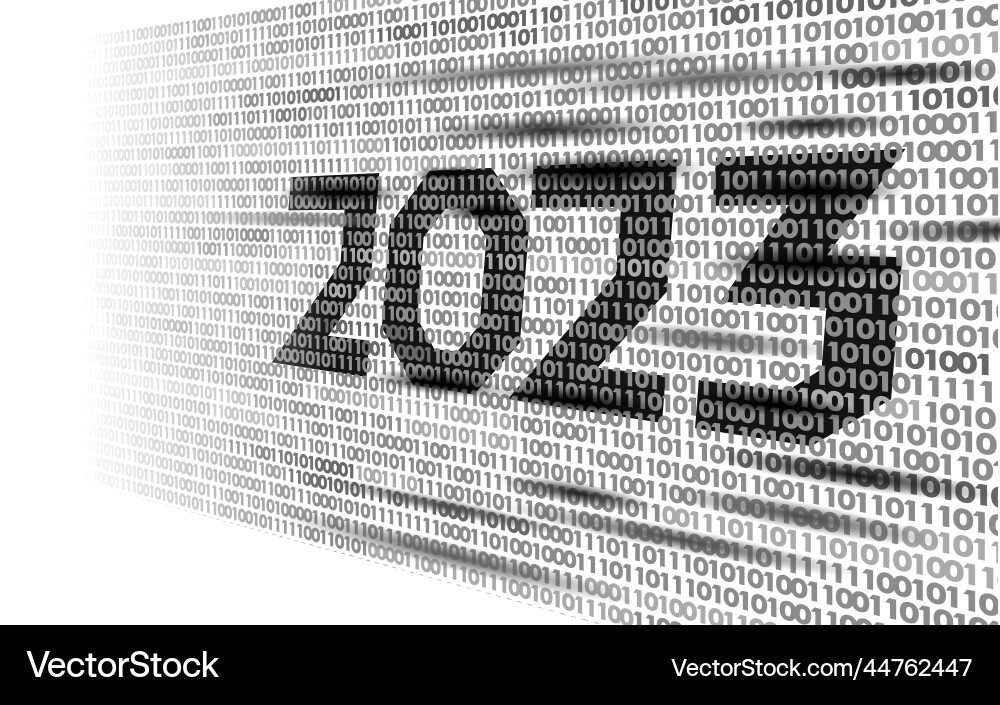 2023 neues Jahr 3d auf binären Code-Programm Kodierung 2023 neues Jahr 3d auf binären Code-Programm Kodierung vektorbild