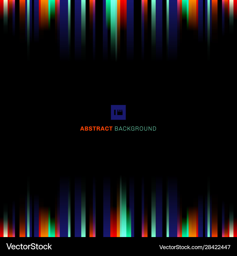 Dynamic Stripe Lighting Background vector image