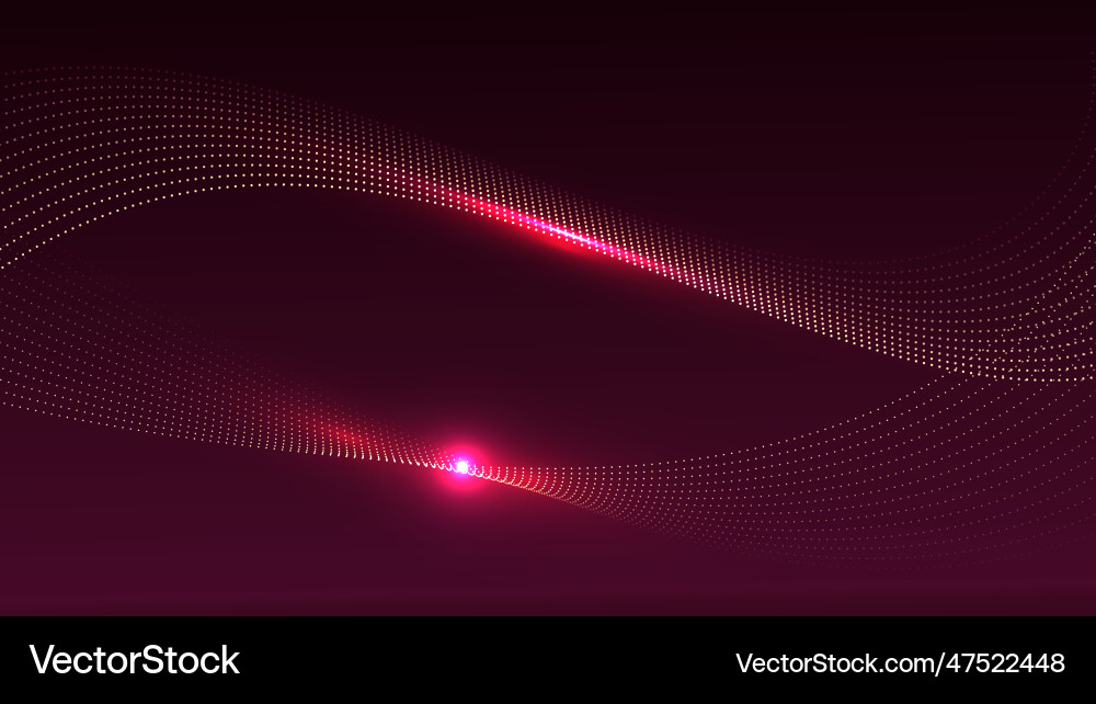 Abstract curve neon glow wave lines elements Abstract curve neon glow wave lines elements vector image
