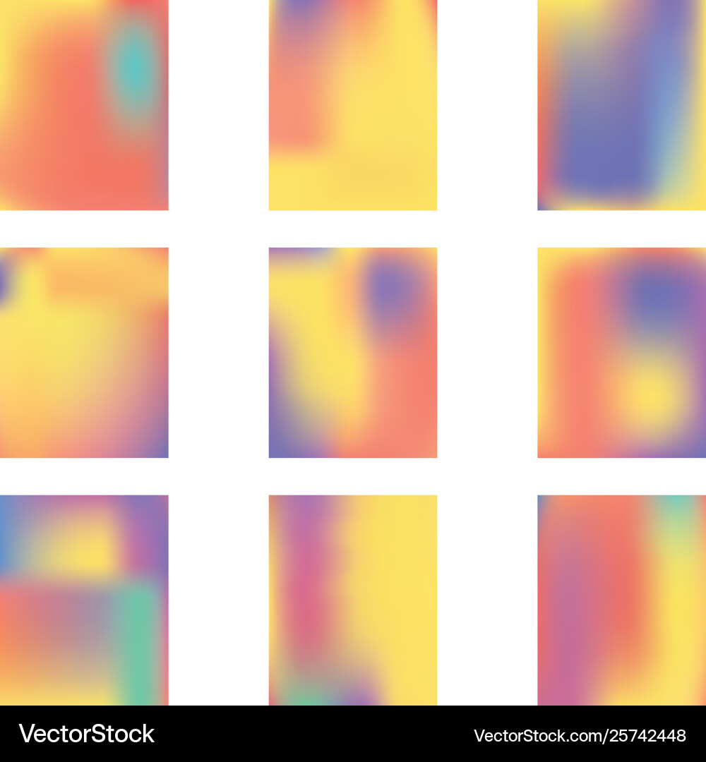 Cool backdrop from simple patterns vector image