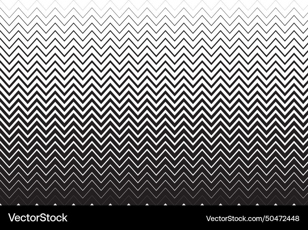 Horizontal parallel zigzag lines of different Horizontal parallel zigzag lines of different vector image