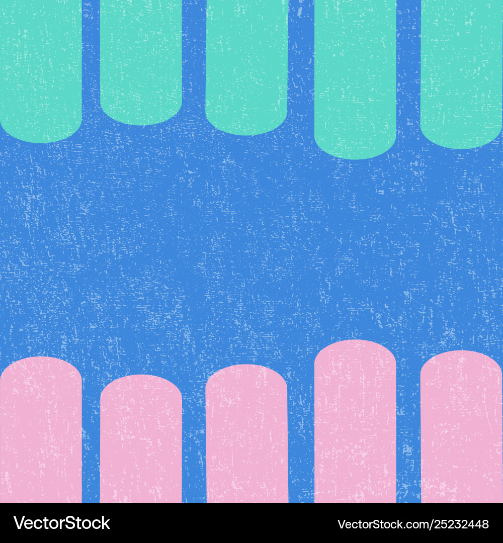 Memphis background with abstract shapes vector image