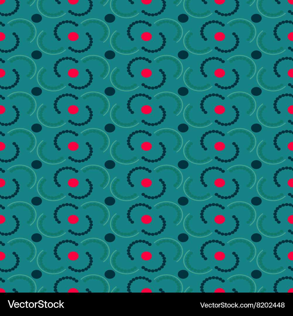 Pattern multicolored circles vector image