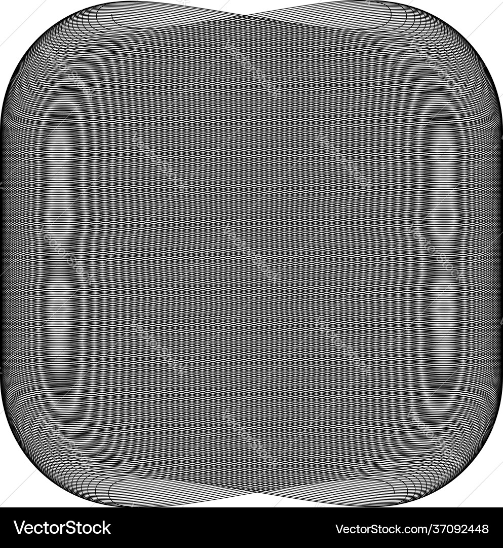 Rounded square with sketchy scribble doodle Rounded square with sketchy scribble doodle vector image
