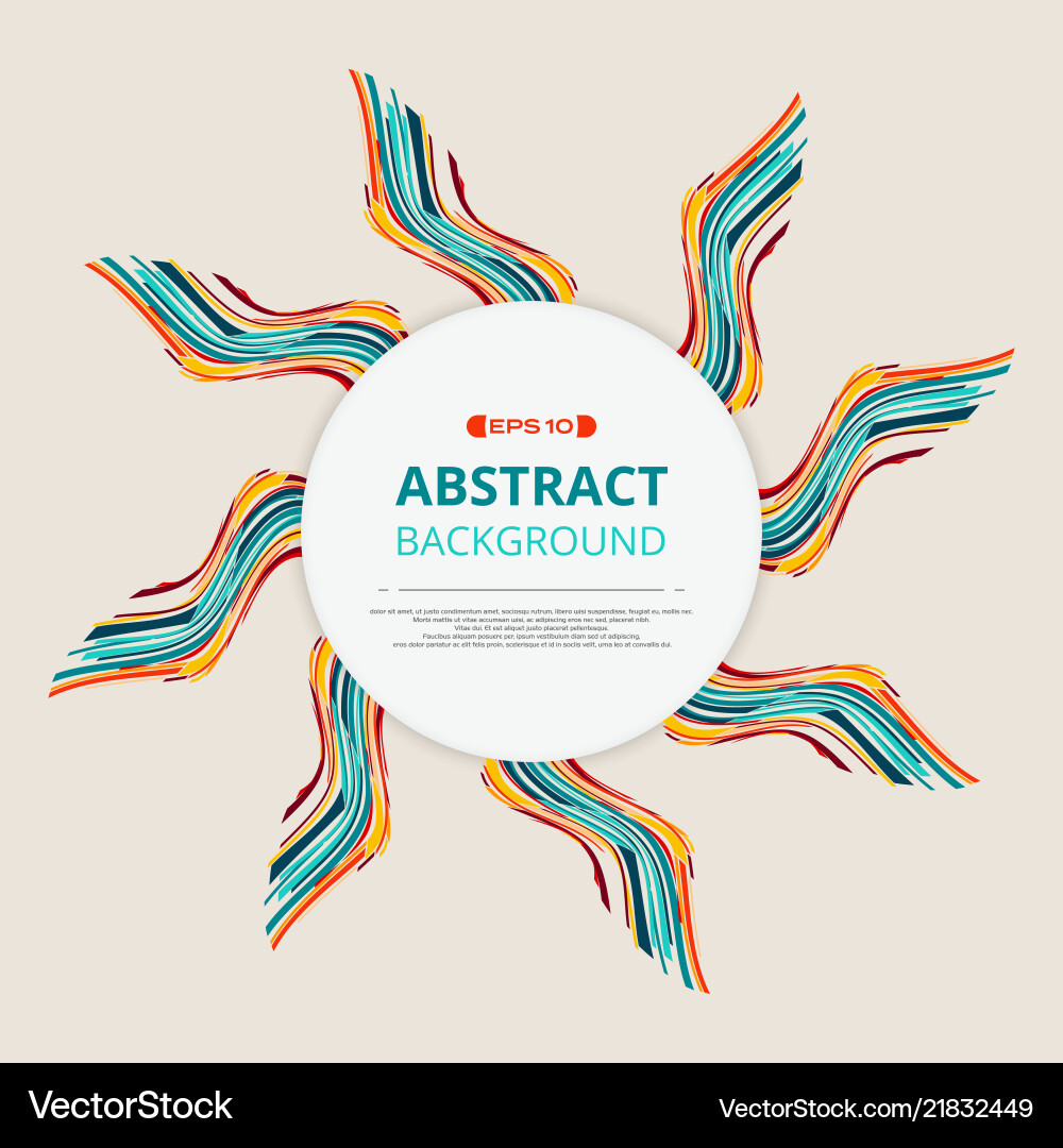 Abstract of colorful minimalistic free space Abstract of colorful minimalistic free space vector image