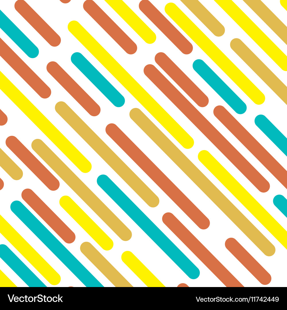 Background with colorful diagonal lines model one vector image