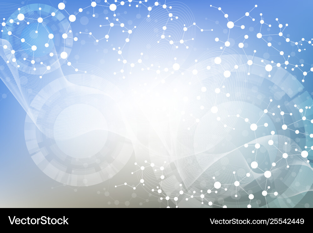 Big data visualization background modern Big data visualization background modern vector image