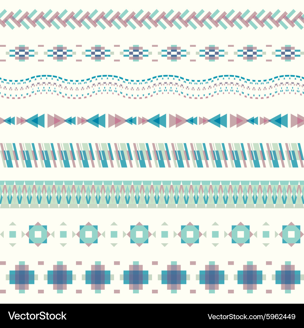 Seamless pattern in modern style vector image