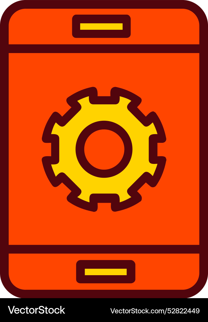 Setting icon design vector image