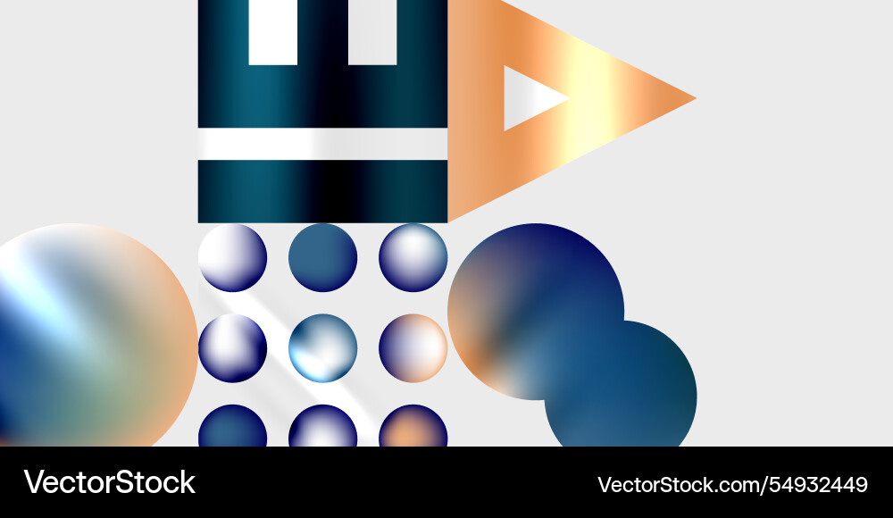Triangles circles squares rectangles design Triangles circles squares rectangles design Vector Image