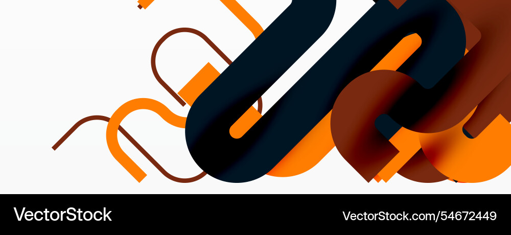 Wave lines minimal abstract background Vector Image