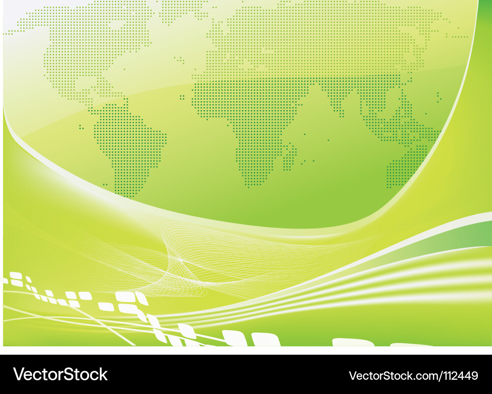 World map background Vector Image
