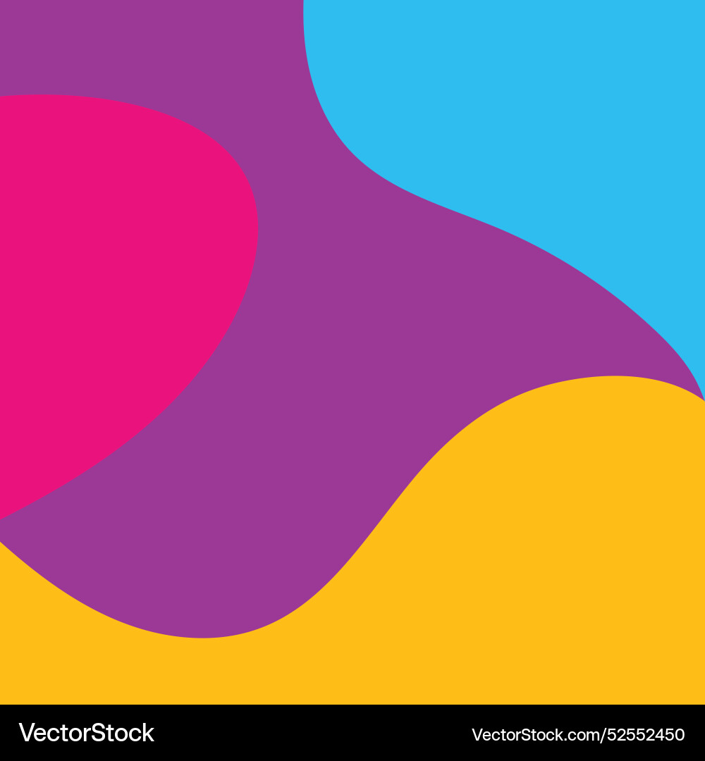 Abstract blank color background element design Vector Image