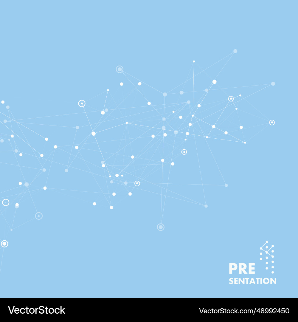Abstract polygonal design with connecting dots Abstract polygonal design with connecting dots vector image