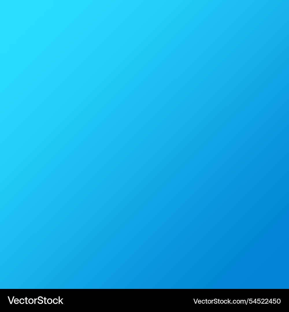 Blue gradient background smooth color transition Vector Image