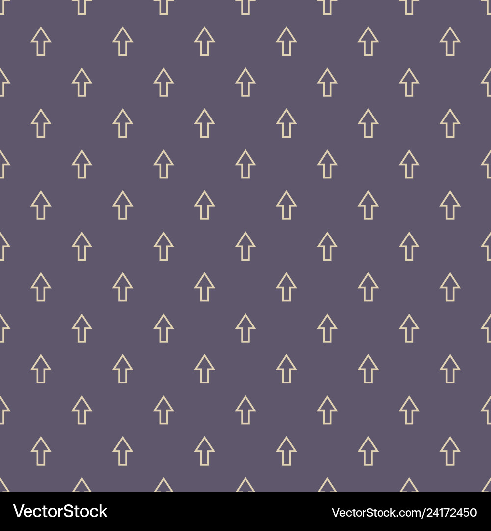 Seamless color pattern with arrows motif Seamless color pattern with arrows motif vector image