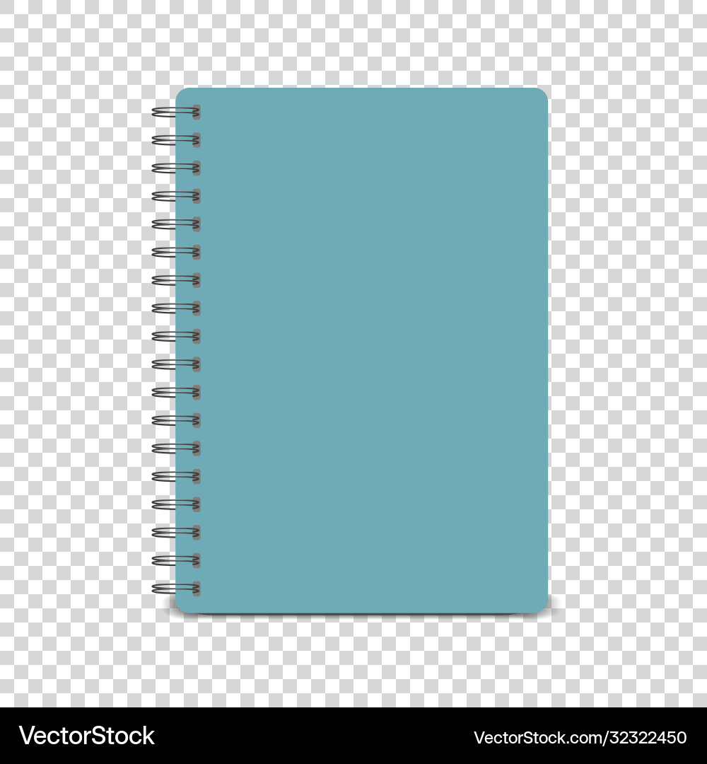 Spiral notepad notebook icon Spiral notepad notebook icon vector image