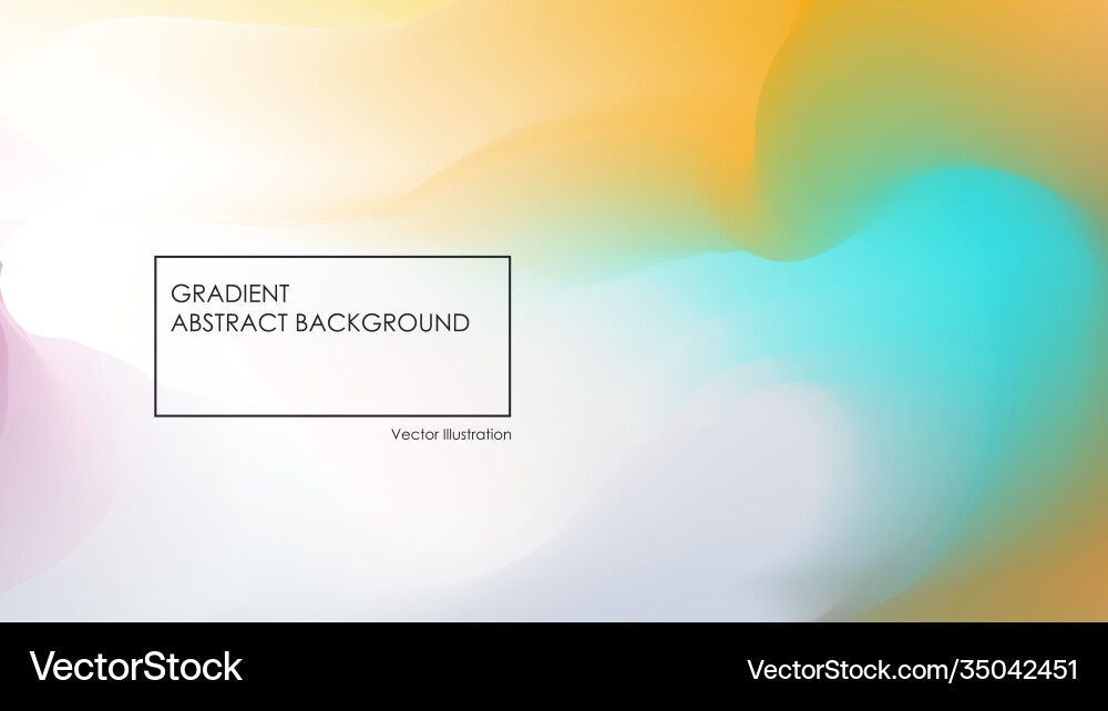 Abstract Blurred Gradient Background vector image