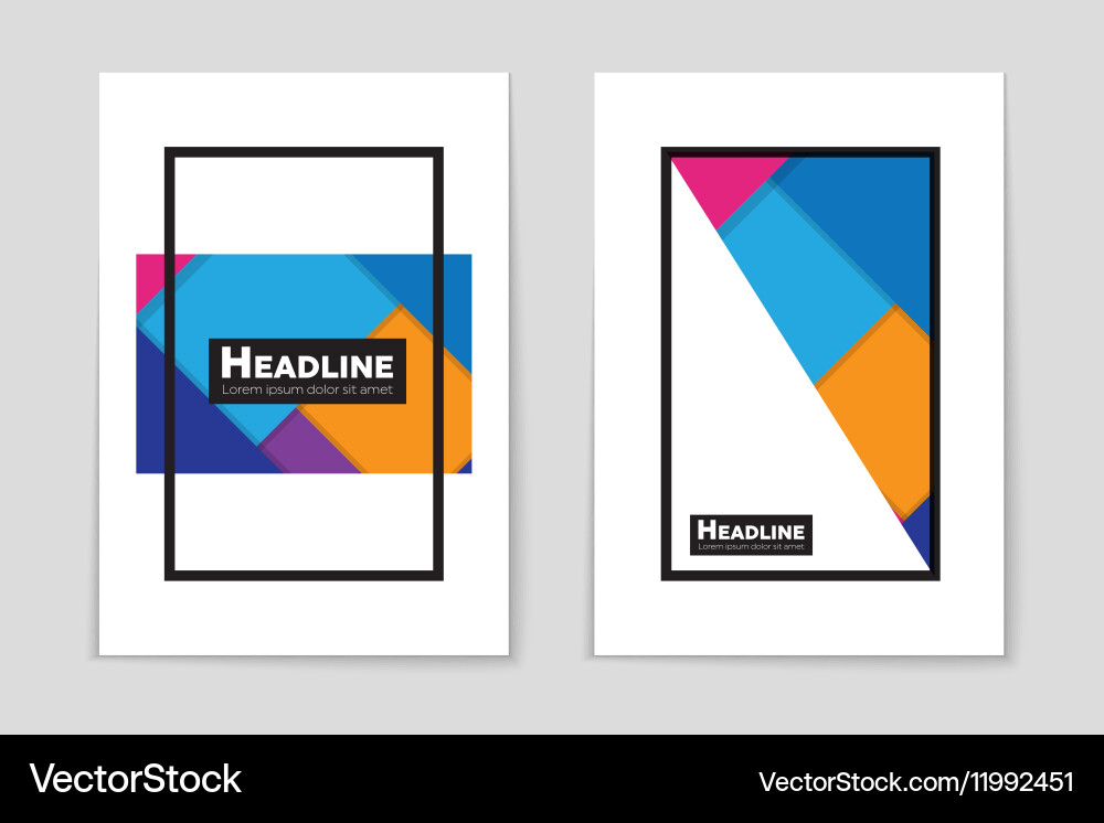 Abstract layout background for web vector image
