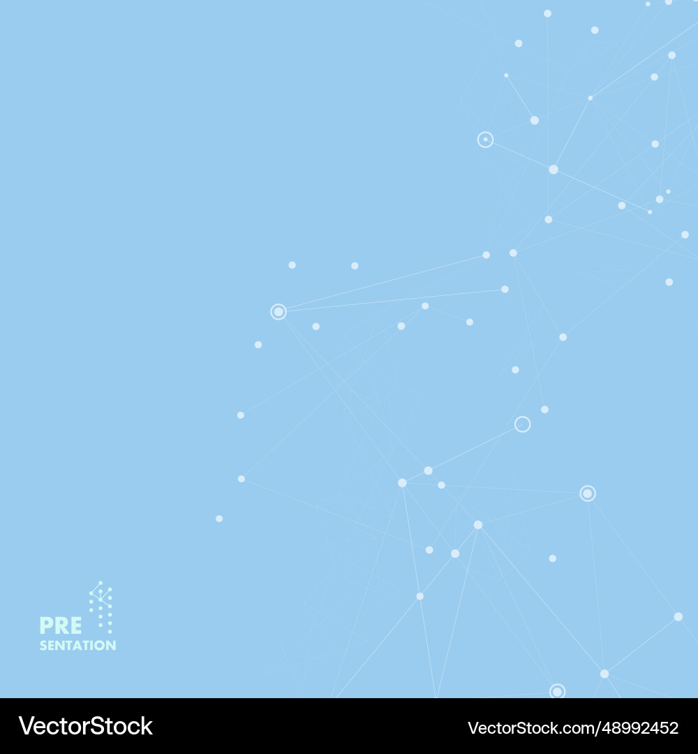 Abstract polygonal design with connecting dots Abstract polygonal design with connecting dots vector image