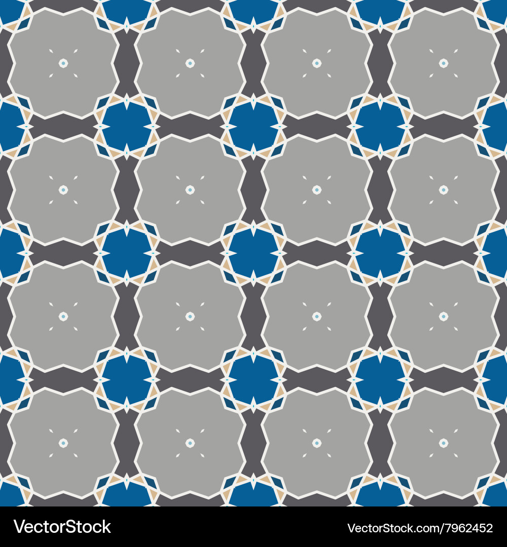 Retro Seamless Tile Pattern vector image