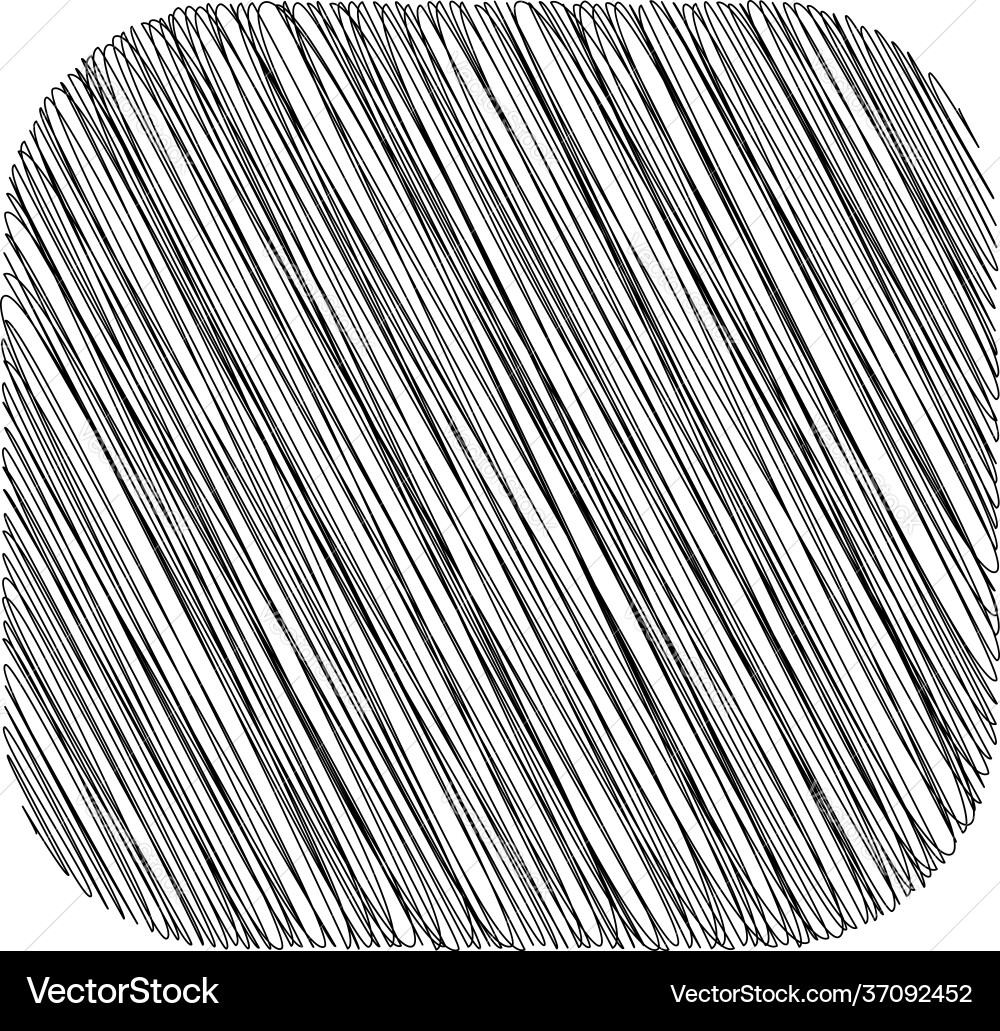 Rounded square with sketchy scribble doodle Rounded square with sketchy scribble doodle vector image