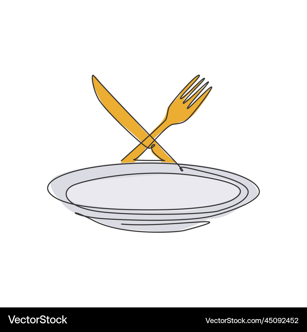 Single continuous line drawing of stylized empty Single continuous line drawing of stylized empty Vector Image
