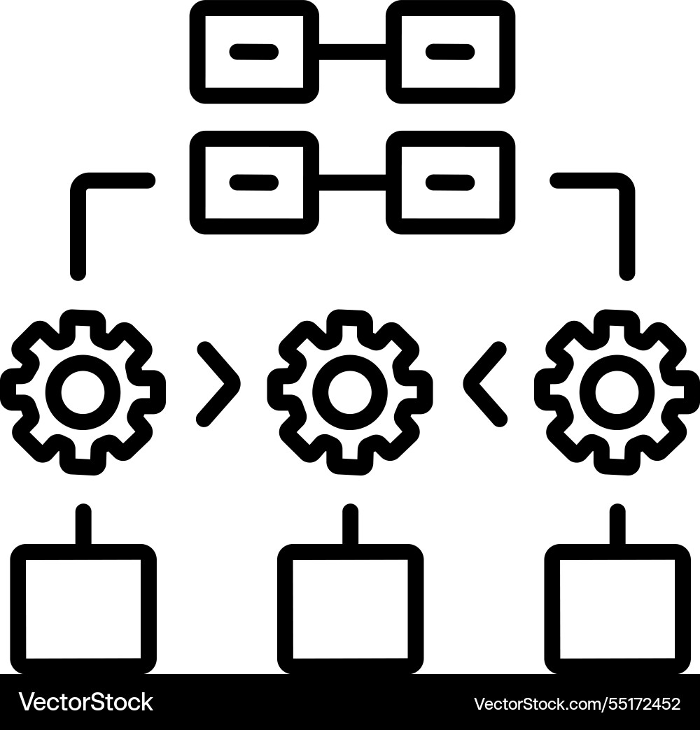 Task dependency vector image