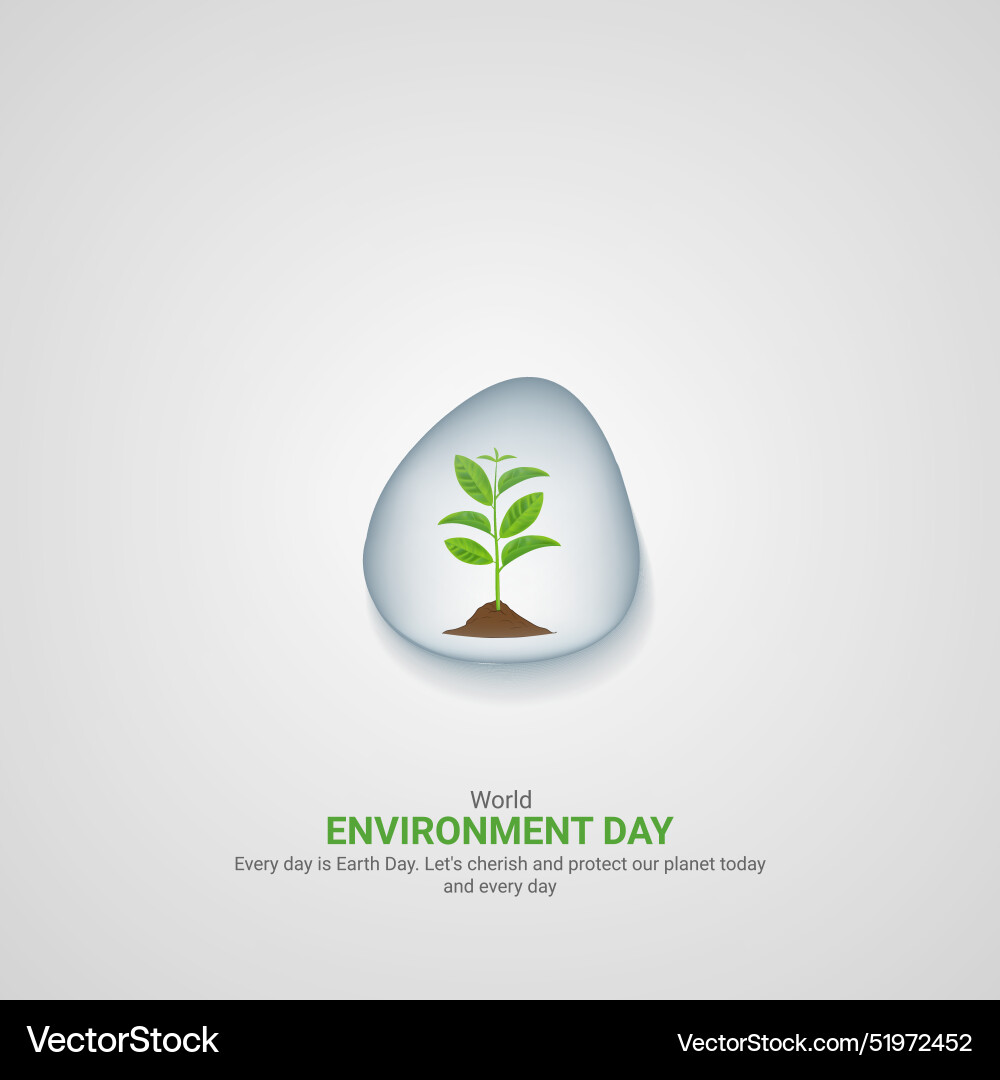 World environment day Royalty Free Vector Image