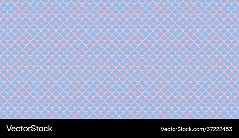 Abstract geometric seamless scale pattern Vector Image