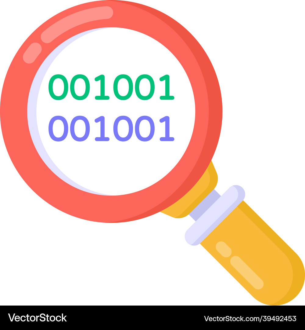 Code search vector image