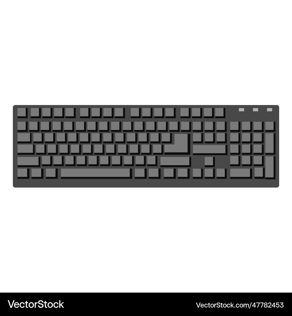 Keyboard for computer Vector Image