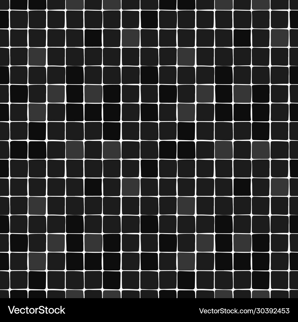 Simple repeated pattern black resquare tiles Simple repeated pattern black resquare tiles vector image