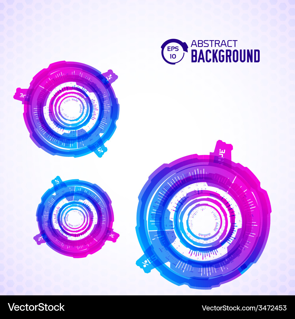 Tech abstract background concept for you design vector image