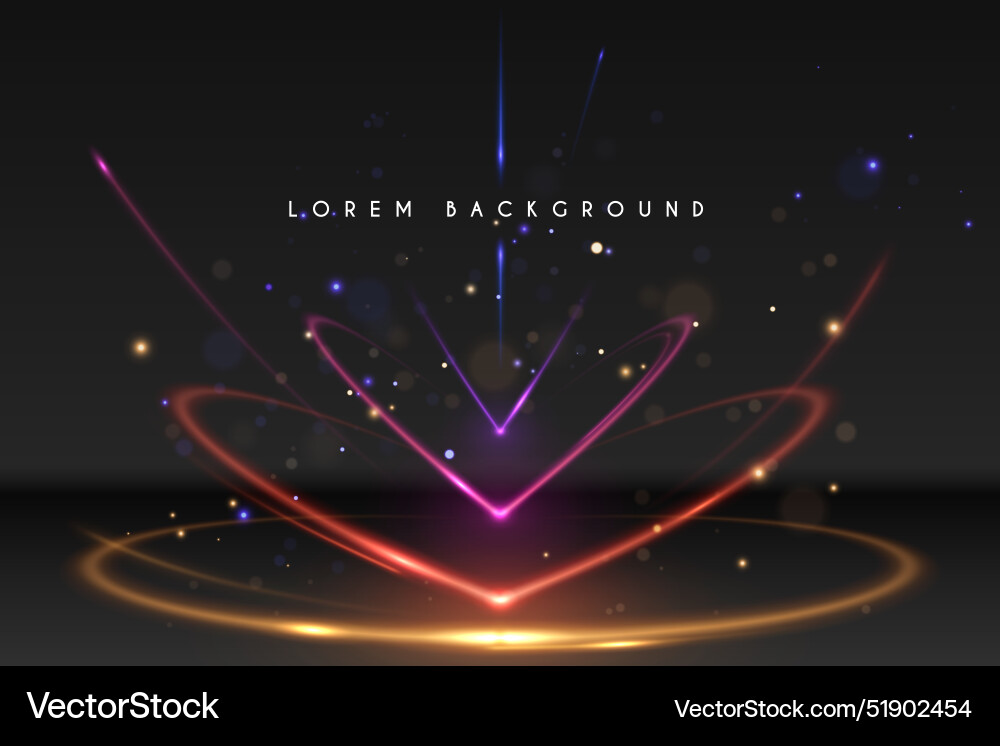 Abstract color light motion lines background Abstract color light motion lines background vector image